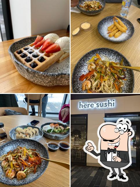 Интерьер "Hēre sushi"