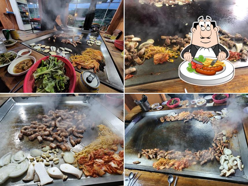 당구대 통철판 삼겹살