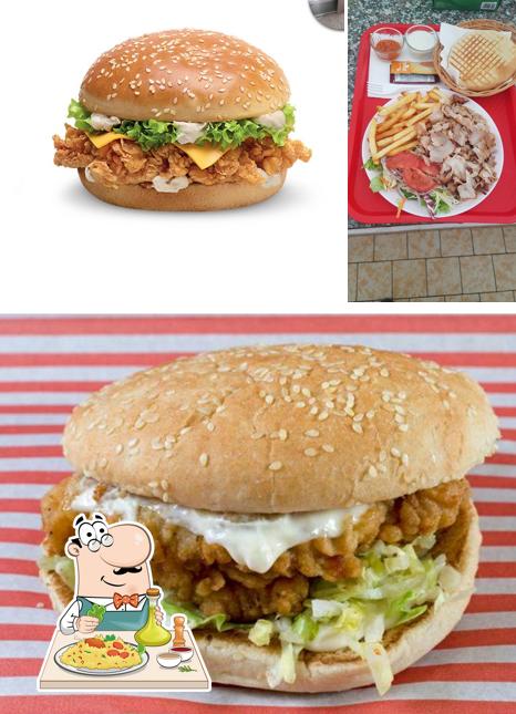 Doner kebab street food