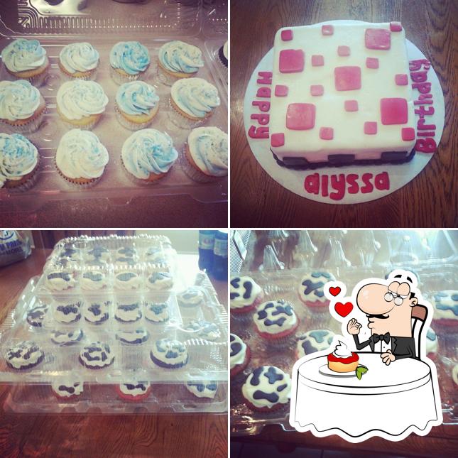 Iced, iced cupcakes