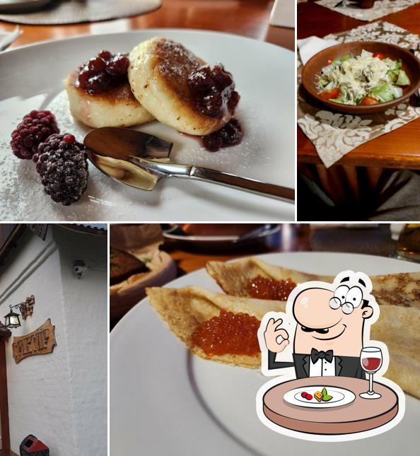 Еда в "Трактире на Васильевской"