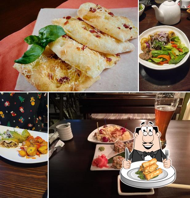 Спринг-ролллы в "Кафе Терраса"