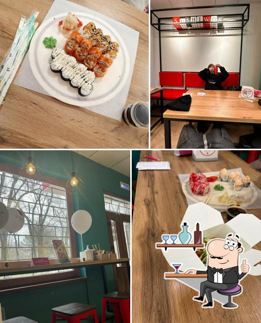 Интерьер "Суши Wok"