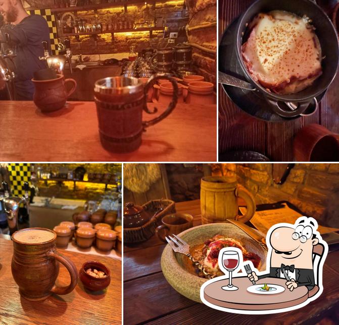 Шоколадный мусс в "Таверна Белый волк"