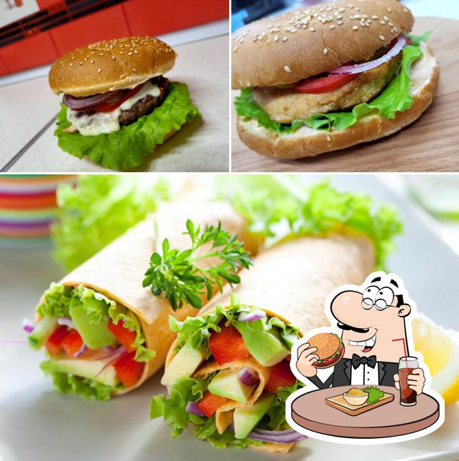 Закажите гамбургеры в "Pablo pizza"