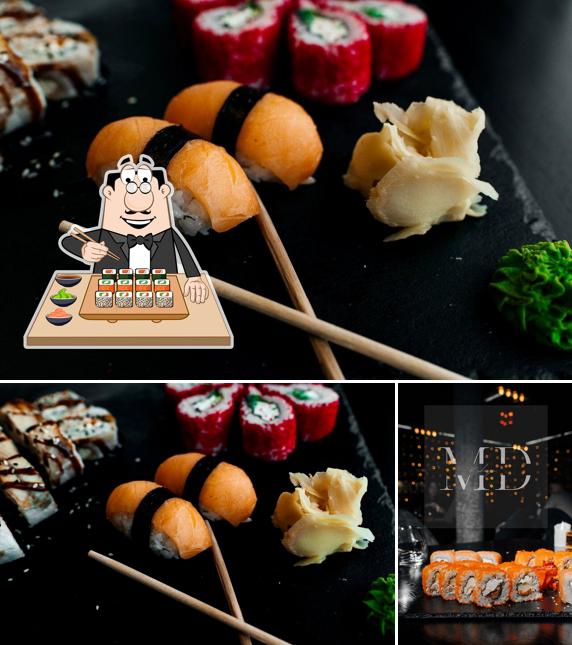 Закажите разные сеты суши