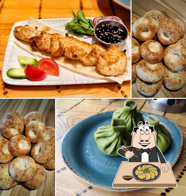 Гёдза в "Чайхоне Хлопок"