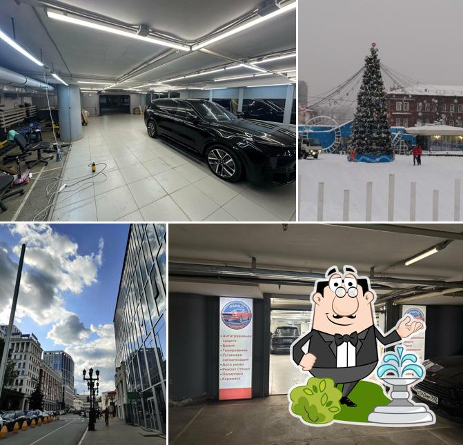 Внешнее оформление "Гостиного Двора"