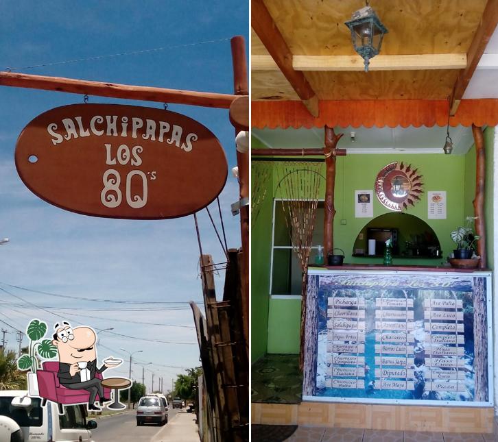 salchipapas los 80'