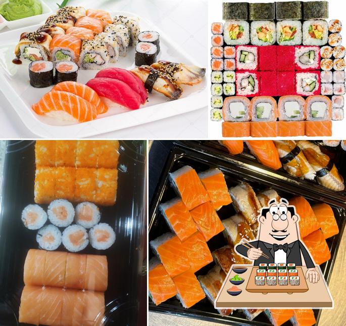 В "Рис и Тесто" подают суши и роллы