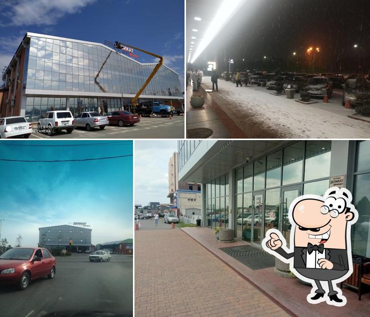 Внешнее оформление "Ресторана Деликат"