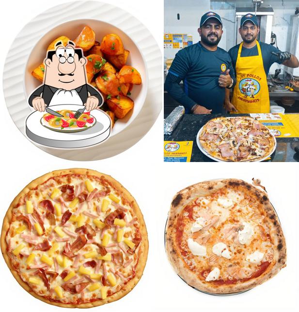 Kebab pizza pollo frito Pollos Hermanos Ronda