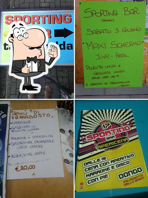 Sporting bar snack bar tavola calda