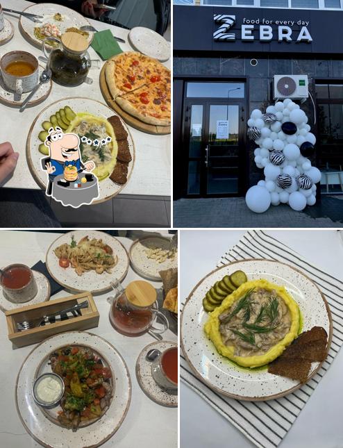 Блюда в "Zebra"