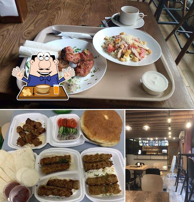 Еда и внутреннее оформление - все это можно увидеть на этом изображении из Шашлык Мангалыч