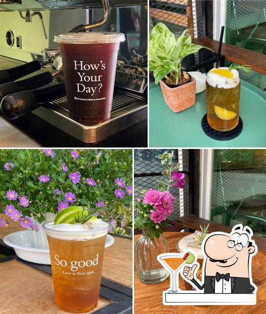 So good coffee & smoothie