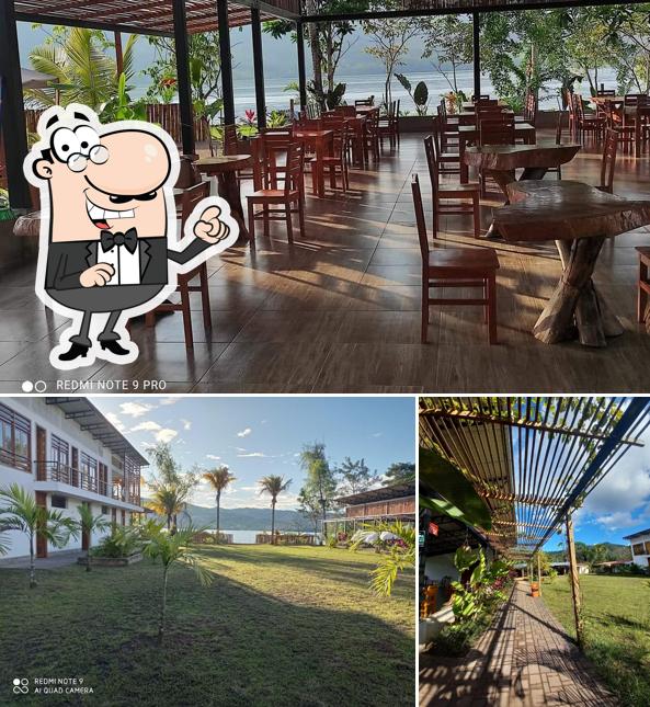 Restaurante laguna Azul Mapacho