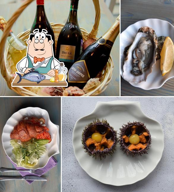 Мидии & Вино