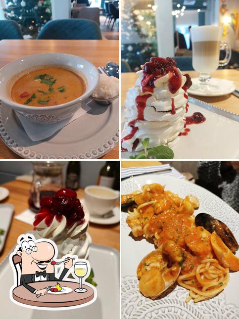 Еда в "The Рыба"