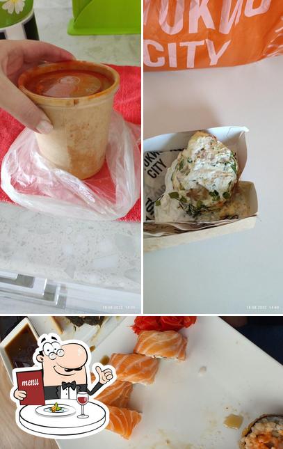 Еда в "Токио-City"