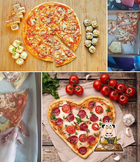 Попробуйте пиццу в "Делюксе Пицца"