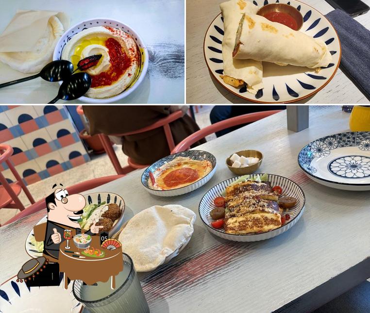 Еда в "Абу Гош"