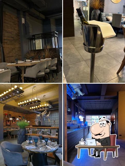 Посмотрите на внутренний интерьер "Базар"