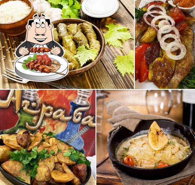 Блюда в "Аграбе"