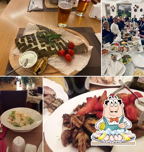 Устрицы в "Разгуляй"