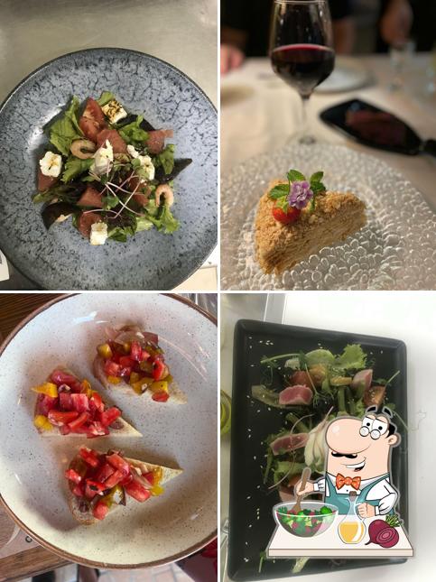 Свекольный салат в "Ресторане Сосновом Боре"