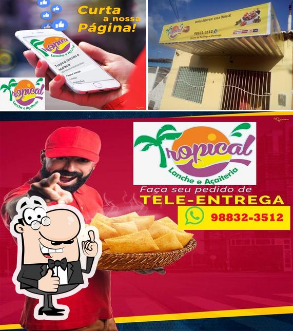 Tropical lanches e almoço