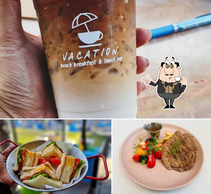 Vacation Coffee & Eatery ร้านอาหารเวเคชั่น คอฟฟี่ หน้าหาดชลาทัศน์