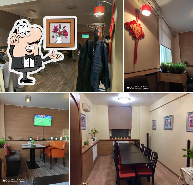 Посмотрите на внутренний интерьер "Лусюнь"