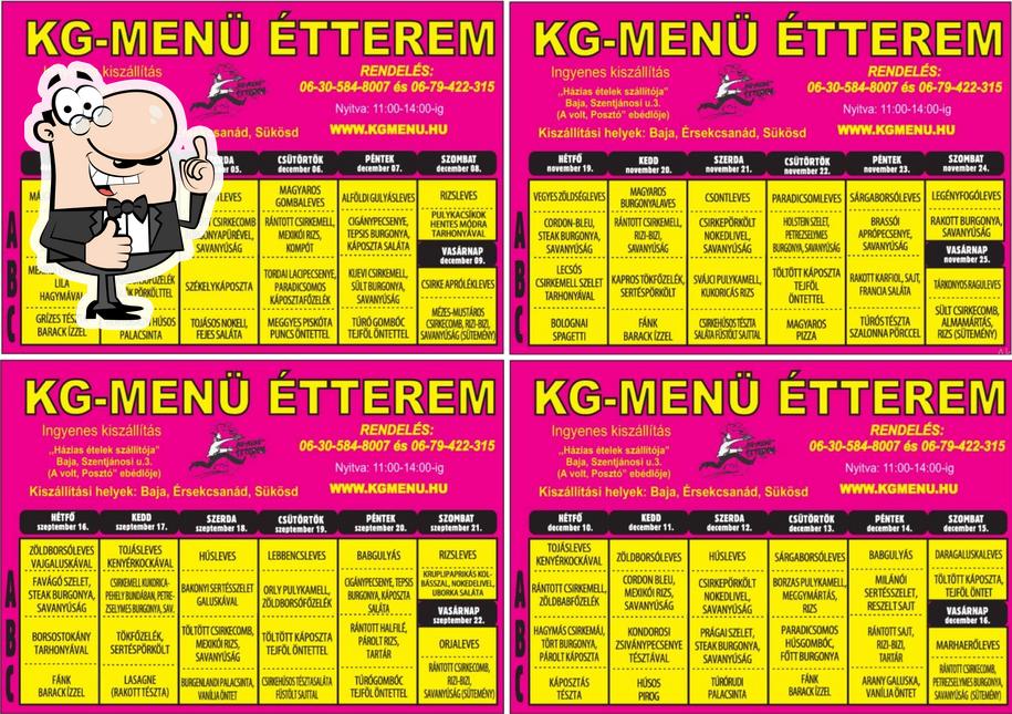 KG-Menü