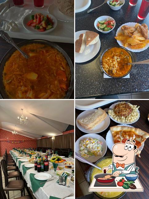 Курица с соусом карри в "Арарат"