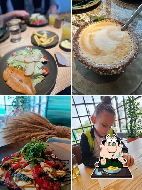 Еда в "Зерно"