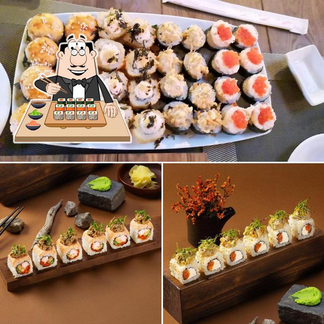 Отведайте различные сеты суши