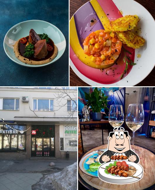 Еда в "Bigati Bar"