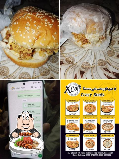 X cafe Burger & pizza house