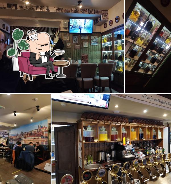 Посмотрите на внутренний интерьер "Pitnica"