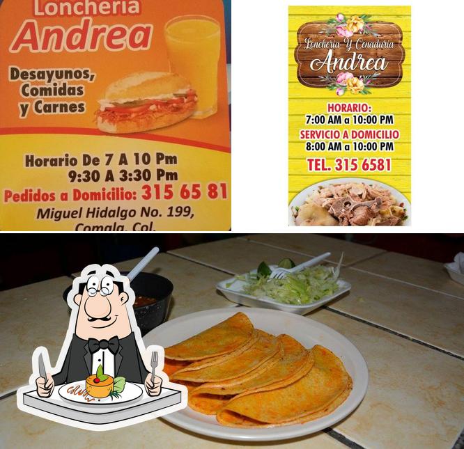Loncheria Andrea Comala