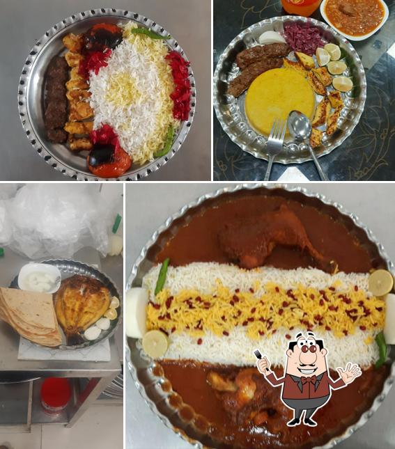 رستوران و آشپزخانه‌ بیرون بر جزیره