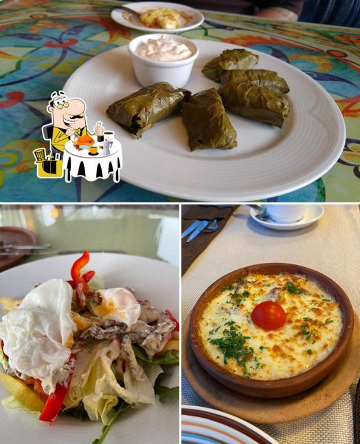 Еда в "Багратиони"