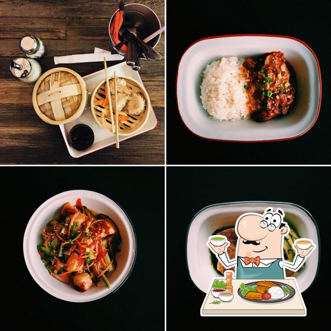 Блюда в "Ресторане Crabs Are Coming"