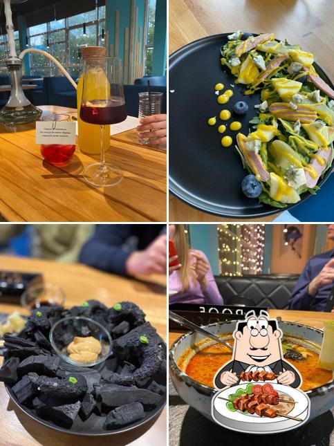 Блюда в "Roof"