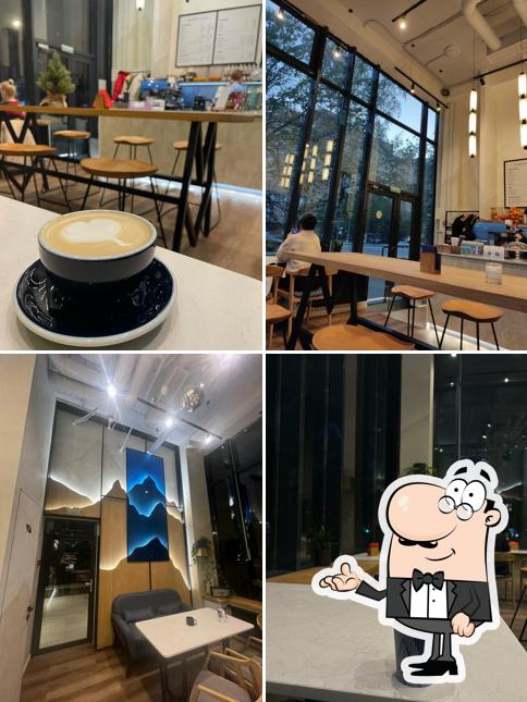 Посмотрите на внутренний интерьер "MonteViewCoffee"