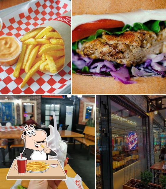 Картофель фри в "Сэндвиче Стрит"