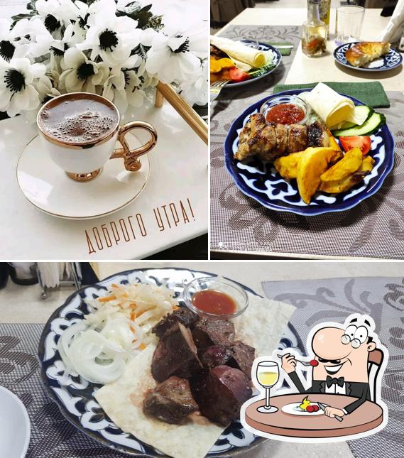 Блюда в "Чайхане " Зарафшан ""