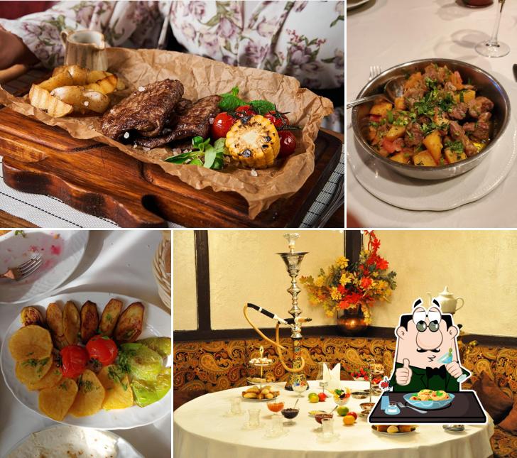 Еда в "Бакинском бульваре"