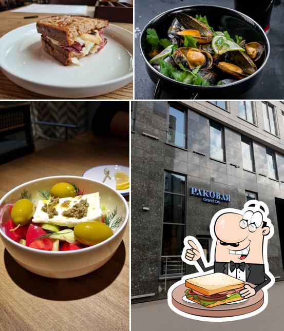 Закажите бутерброды в "Раковая на Маяковке"